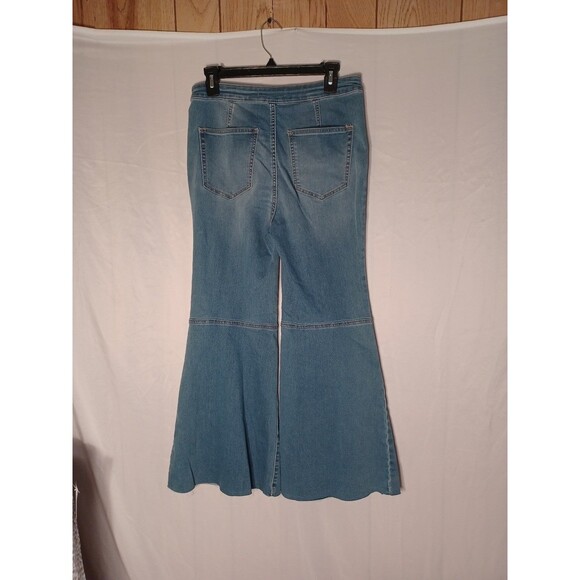 FREE PEOPLE Flare Jeans SIZE 28 - Picture 2 of 7